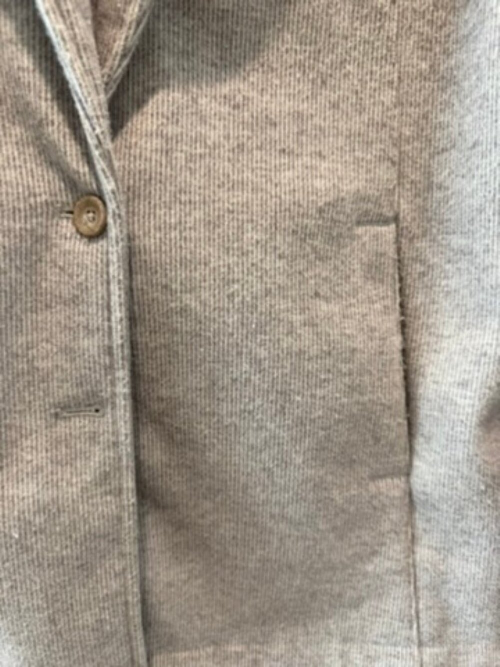 Anthropologie Pilcro Gray Wool Oversized Blazer Size L - Picture 2 of 6